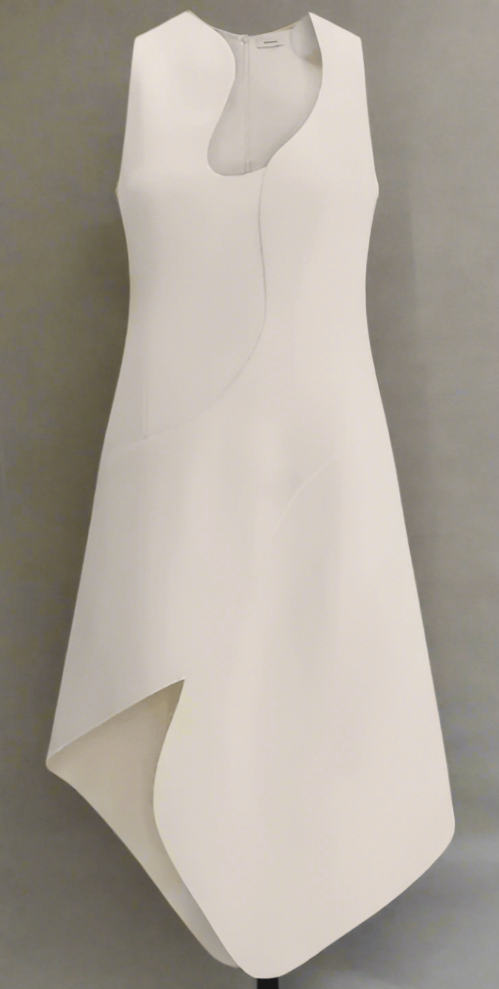 Ferragamo white SLEEVELESS DRESS