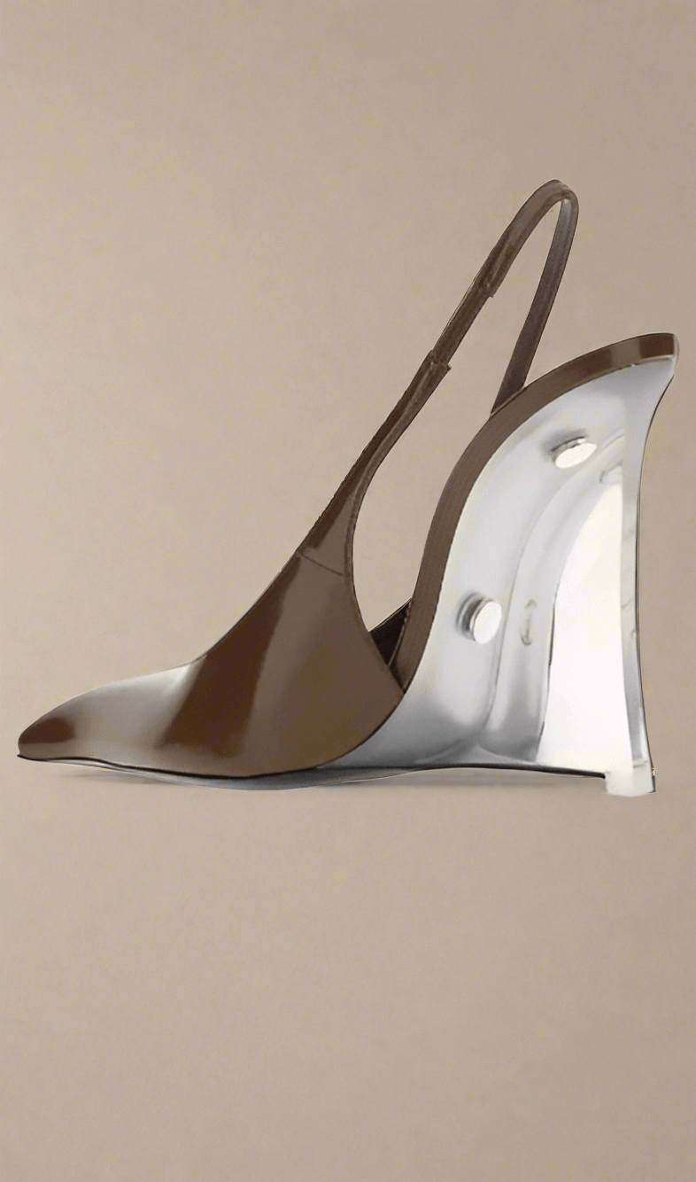 Saint Laurent brown MILLER PUMPS