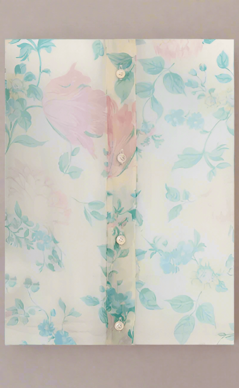 Chloé Sheer floral silk Blouse