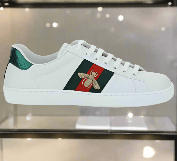 GUCCI men's Ace Sneaker With Bee