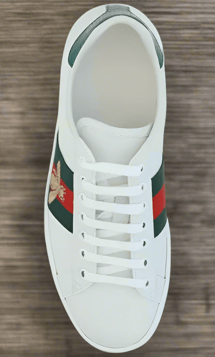 GUCCI men's Ace Sneaker With Bee