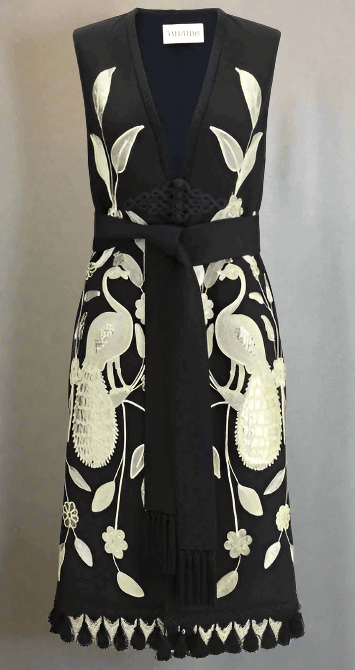 Valentino Embroidered long Vest