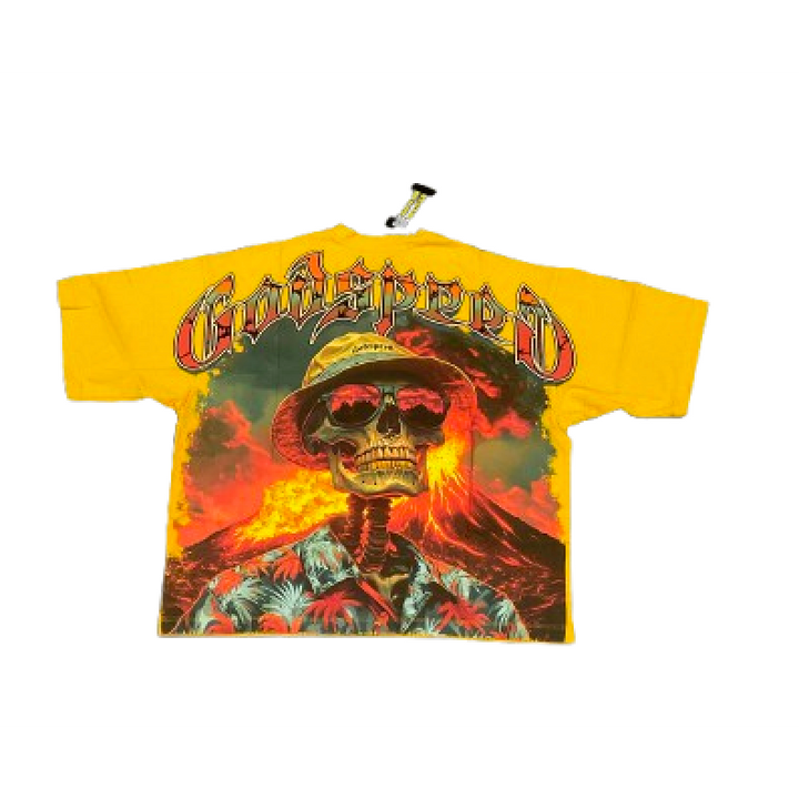 Godspeed Natural Disaster T-Shirt (Canary)