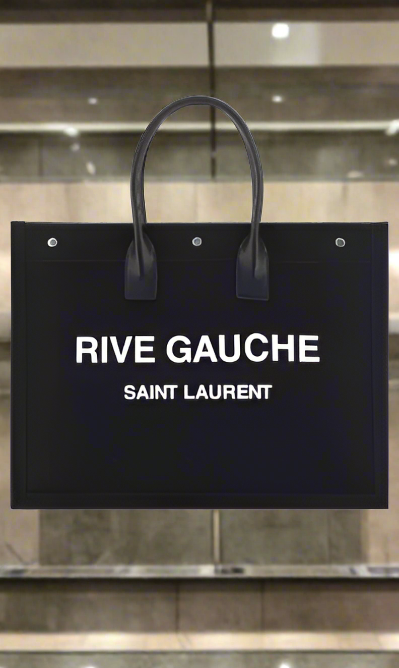 SAINT LAURENT BLACK TOTE