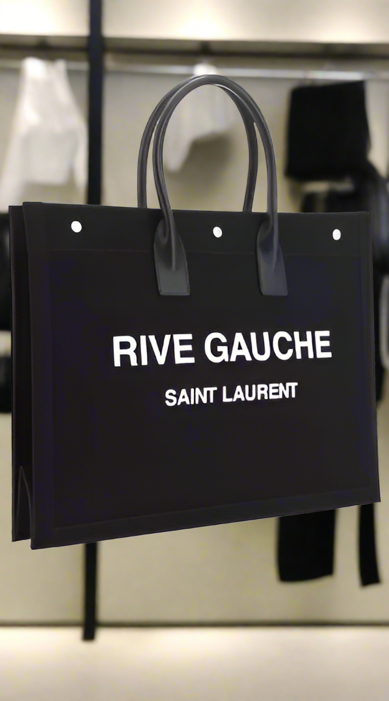 SAINT LAURENT BLACK TOTE