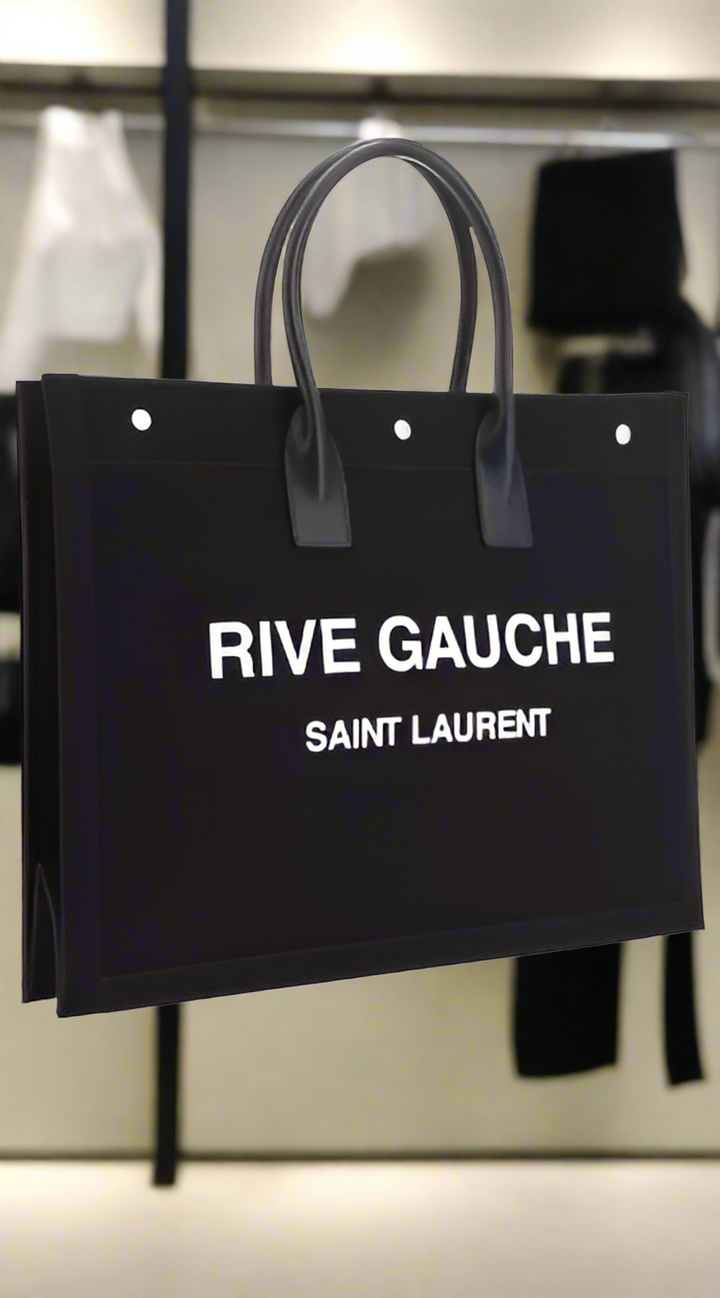 SAINT LAURENT BLACK TOTE