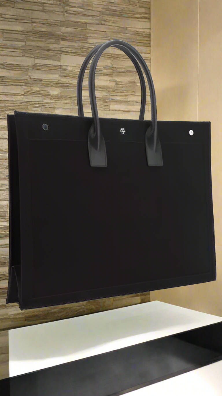 SAINT LAURENT BLACK TOTE