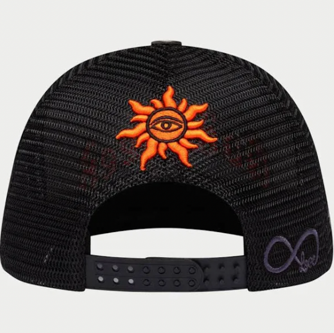 Godspeed Forever Trucker Hat (Olive/Orange)