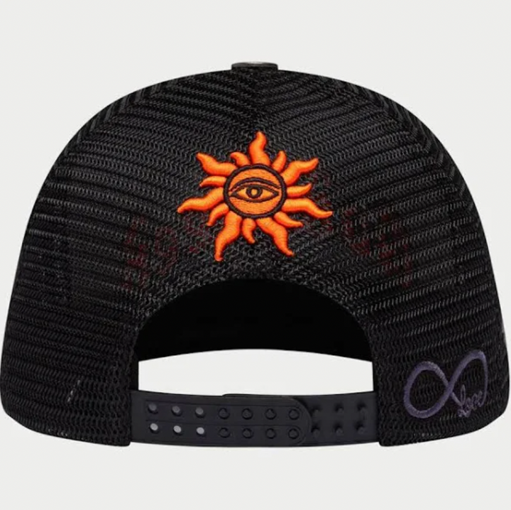 Godspeed Forever Trucker Hat (Olive/Orange)