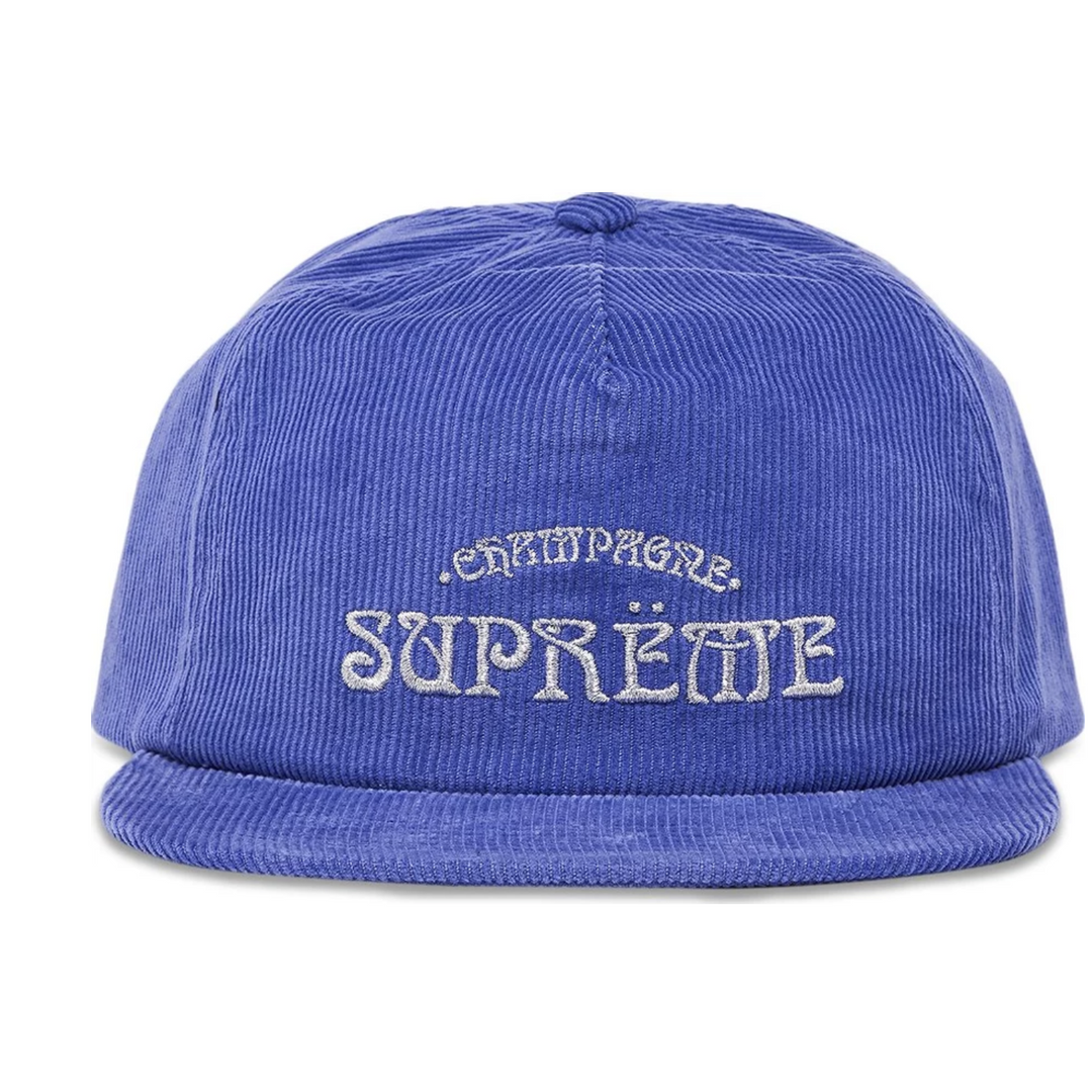 Supreme Champagne Corduroy 5-Panel Blue