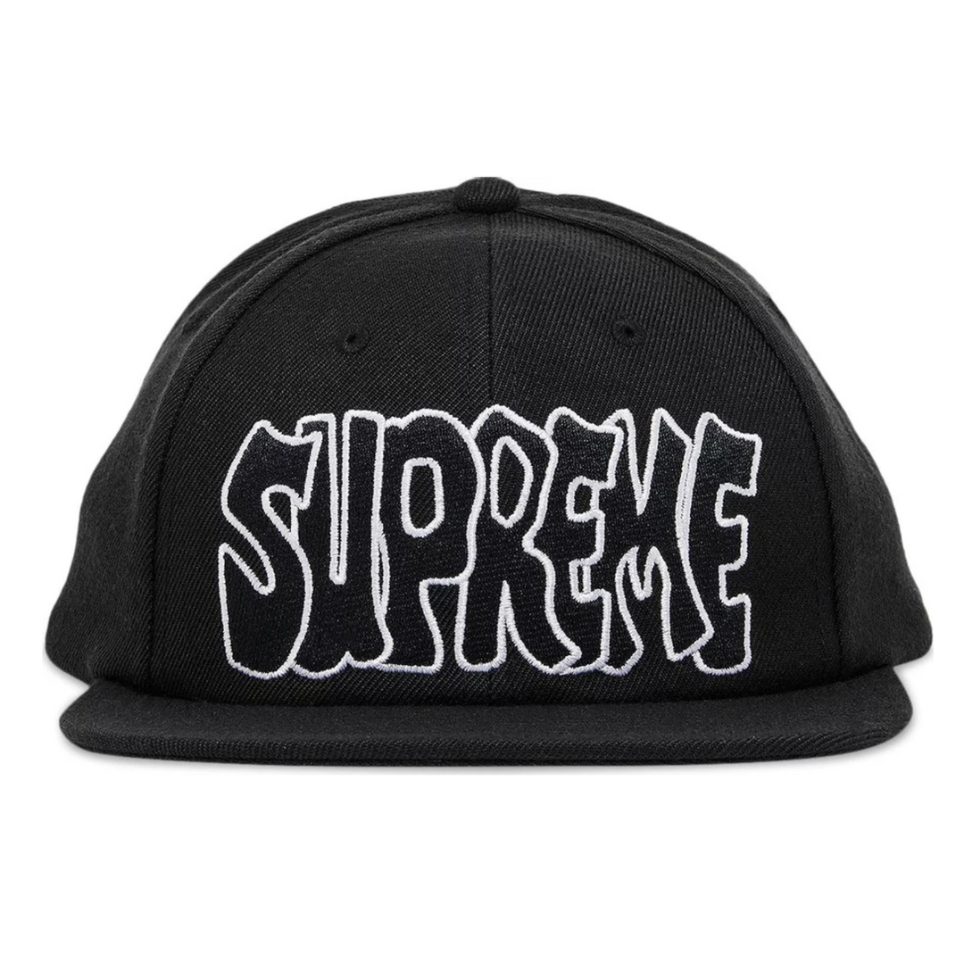 Supreme Creep 6 Panel Snapback Black