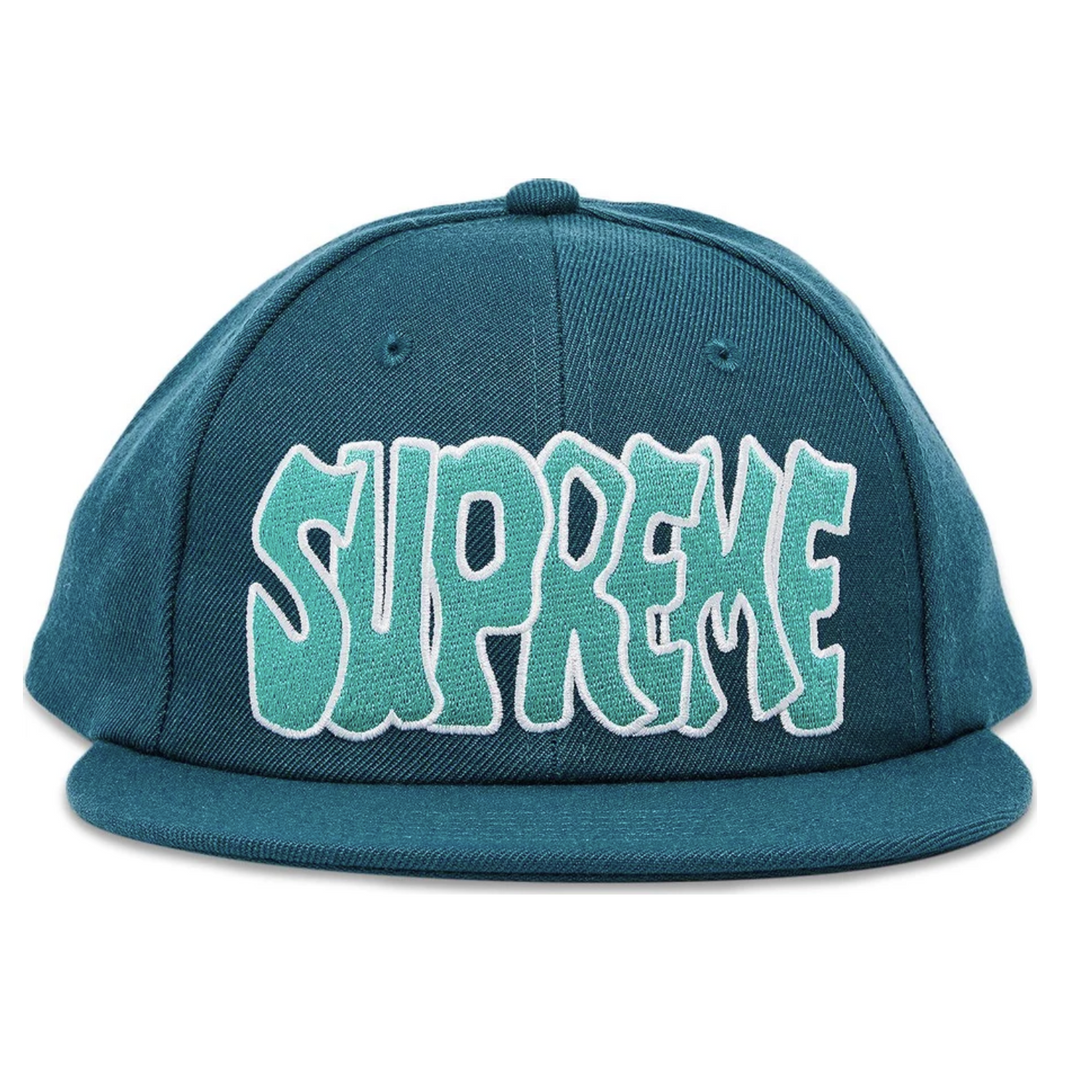Supreme Creep 6 Panel Snapback Teal