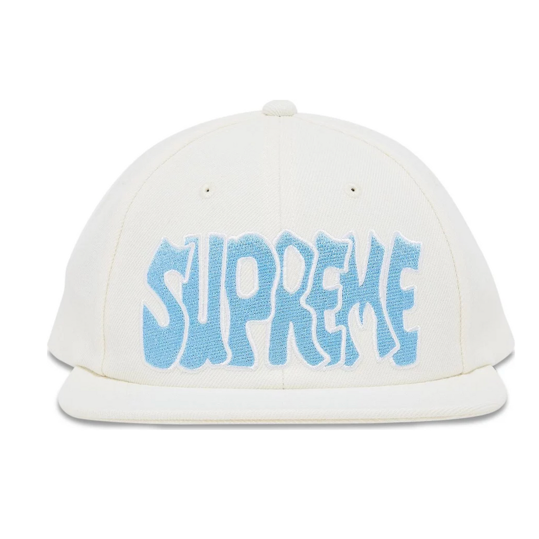 Supreme Creep 6 Panel Snapback White