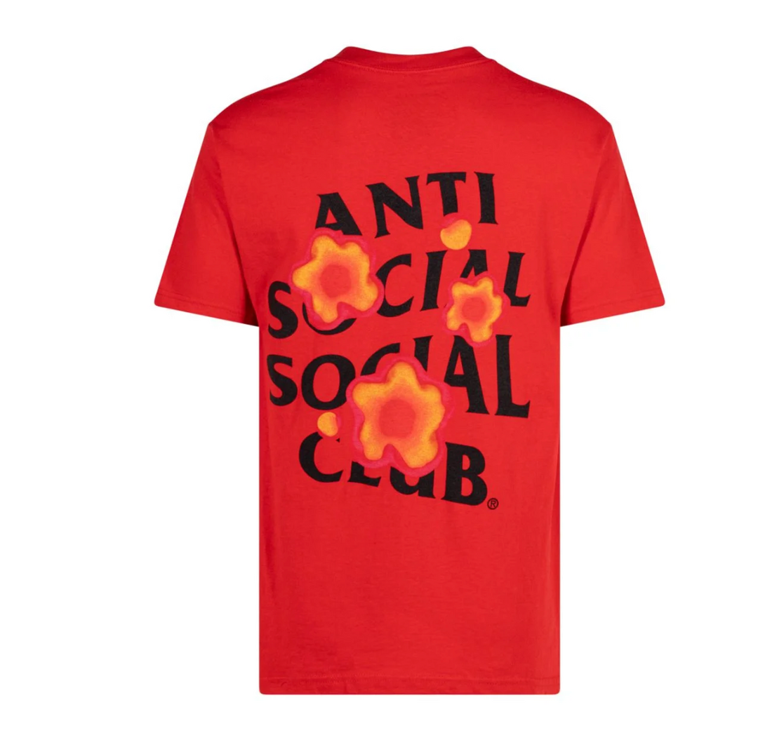 Anti Social Social Club SEE THE FEELING TEE "Red"