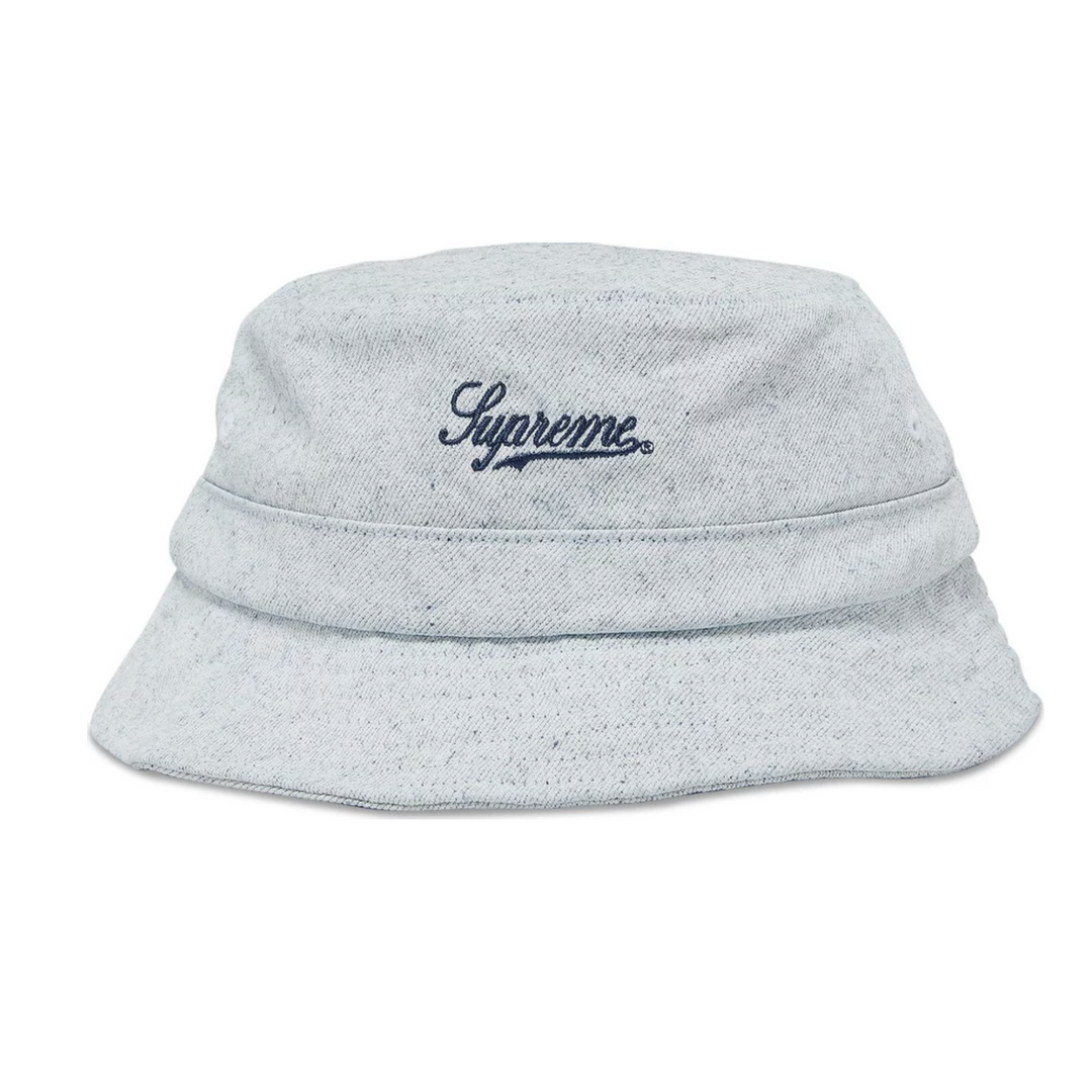 Supreme Coated Denim Bucket Hat “White”