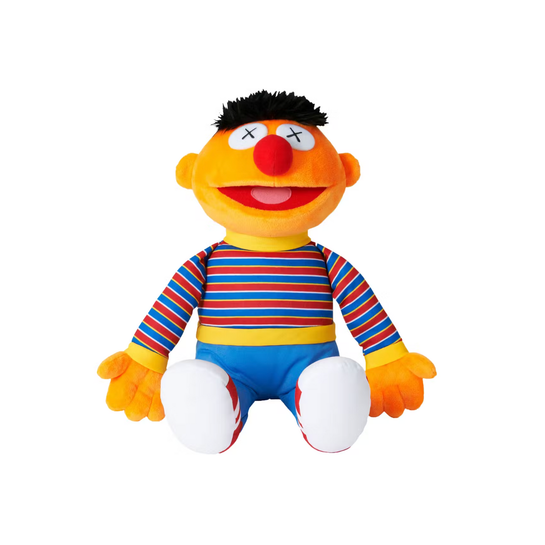 KAWS Sesame Street Uniqlo Ernie Plush Toy