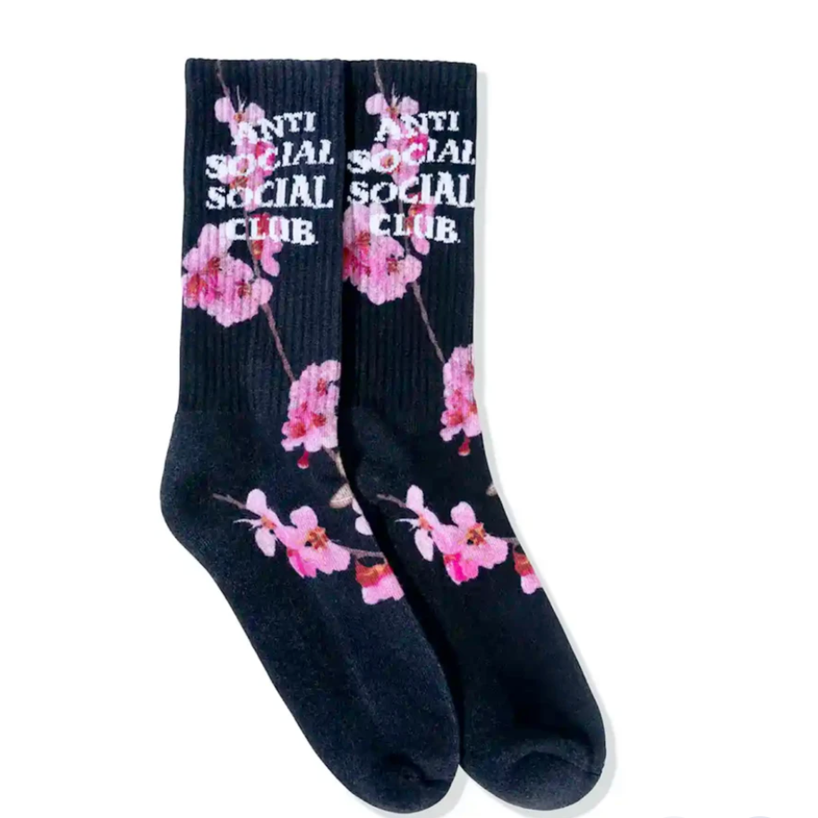Anti Social Social Club ASSC The Real KKotch Socks Black
