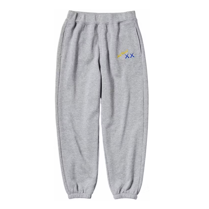 KAWS x Uniqlo Warhol Kids' 473716 Sweatpants Gray