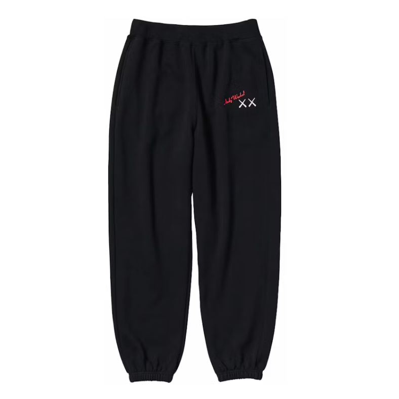 KAWS x Uniqlo Warhol Kids' 476418 Sweatpants Black