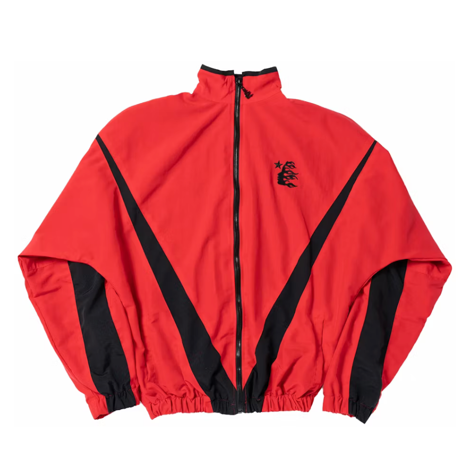 Hellstar Thriller Red Track Jacket Red/Black