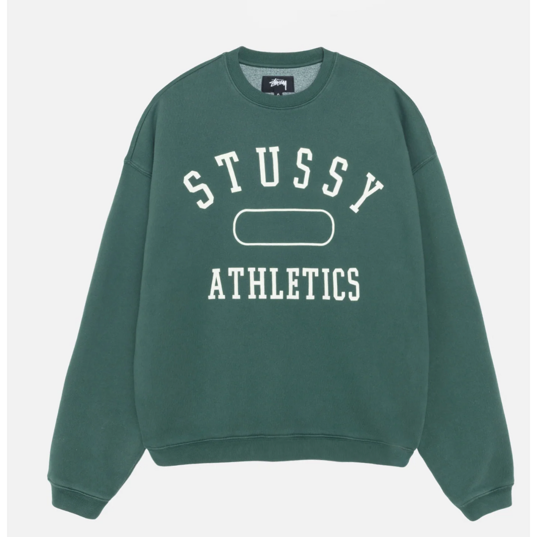 Stussy Athletics Crew Pine