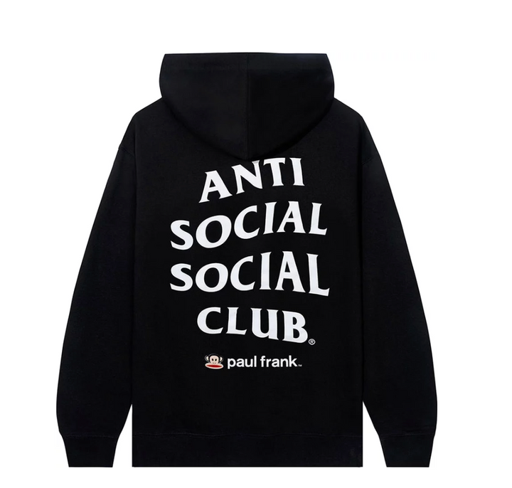 Anti Social Social Club x Paul Frank Children's Hoodie Black