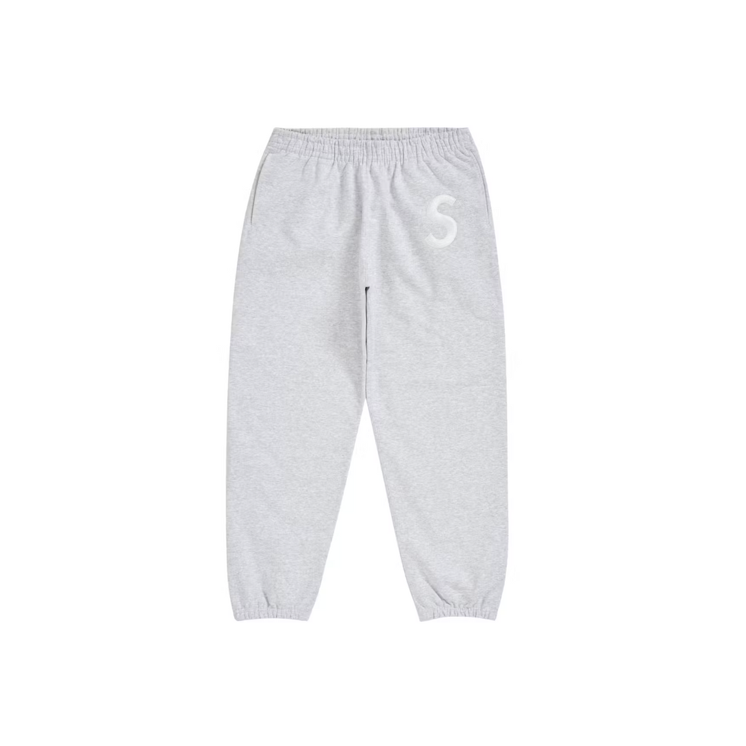 Supreme S Logo Sweatpant (FW24) (Ash Grey)