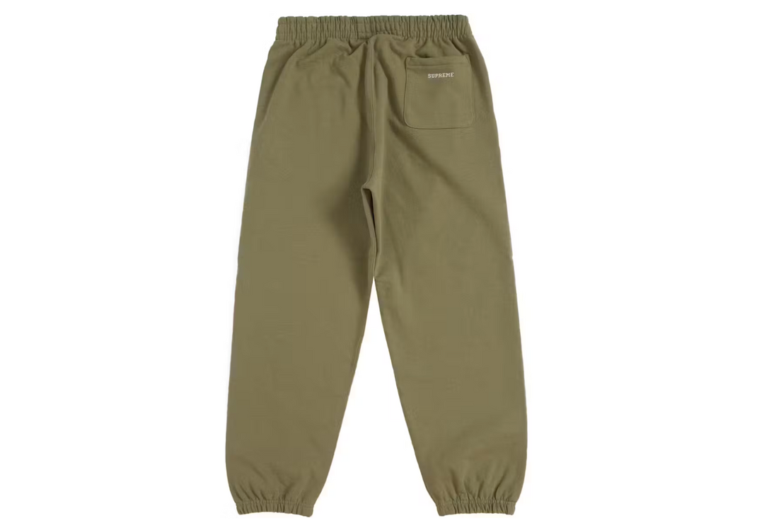 Supreme S Logo Sweatpant (FW24) (Light Olive)