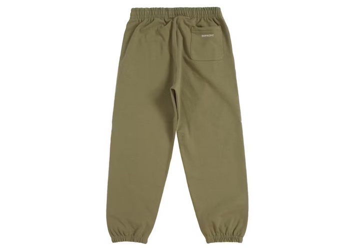Supreme S Logo Sweatpant (FW24) (Light Olive)