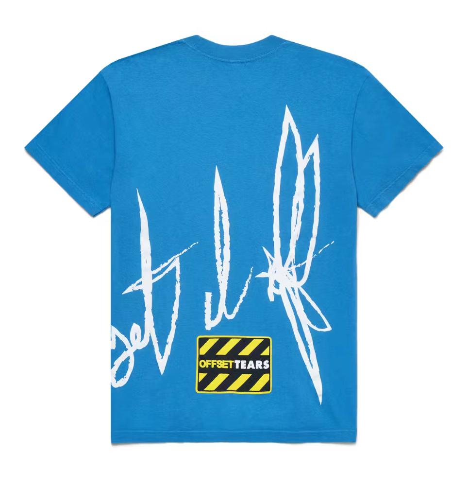 Denim Tears x Offset Set It Off #2 T-shirt Blue