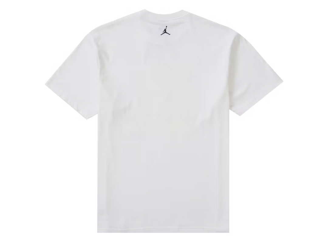 Supreme Jordan Biggie S/S Tee T-Shirt Top (White)