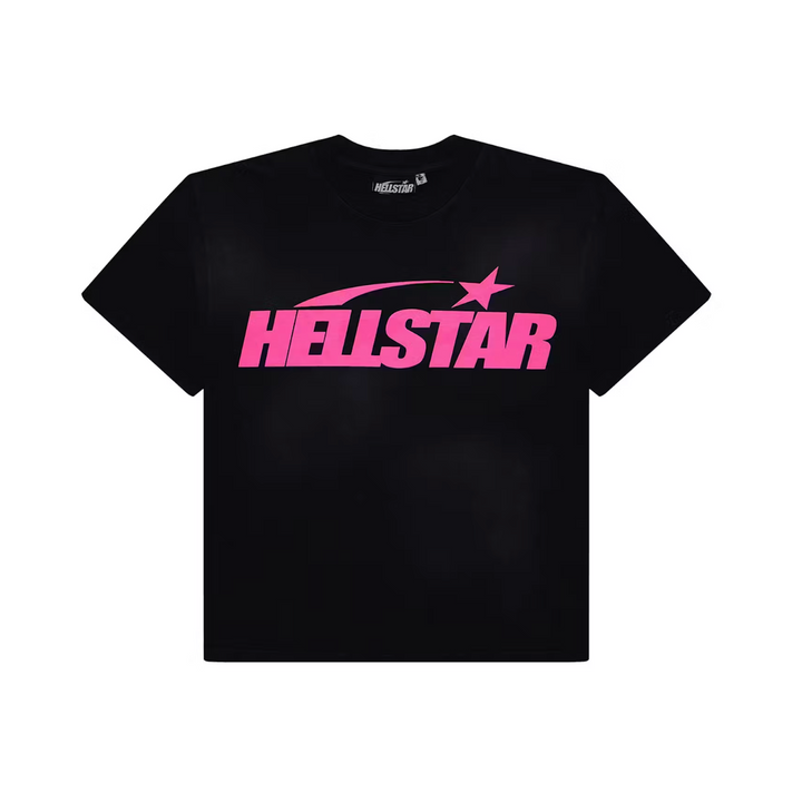 Hellstar Classic T-shirt (Regular Print) Black/Pink