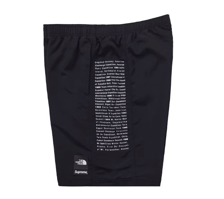 Supreme x The North Face Nylon Short (Black)
