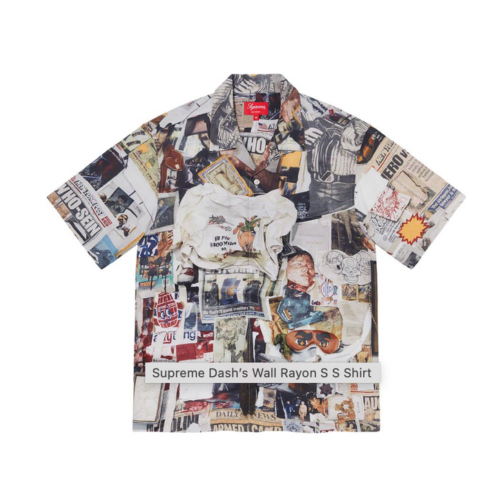 Supreme Dashs Wall Rayon Button Up