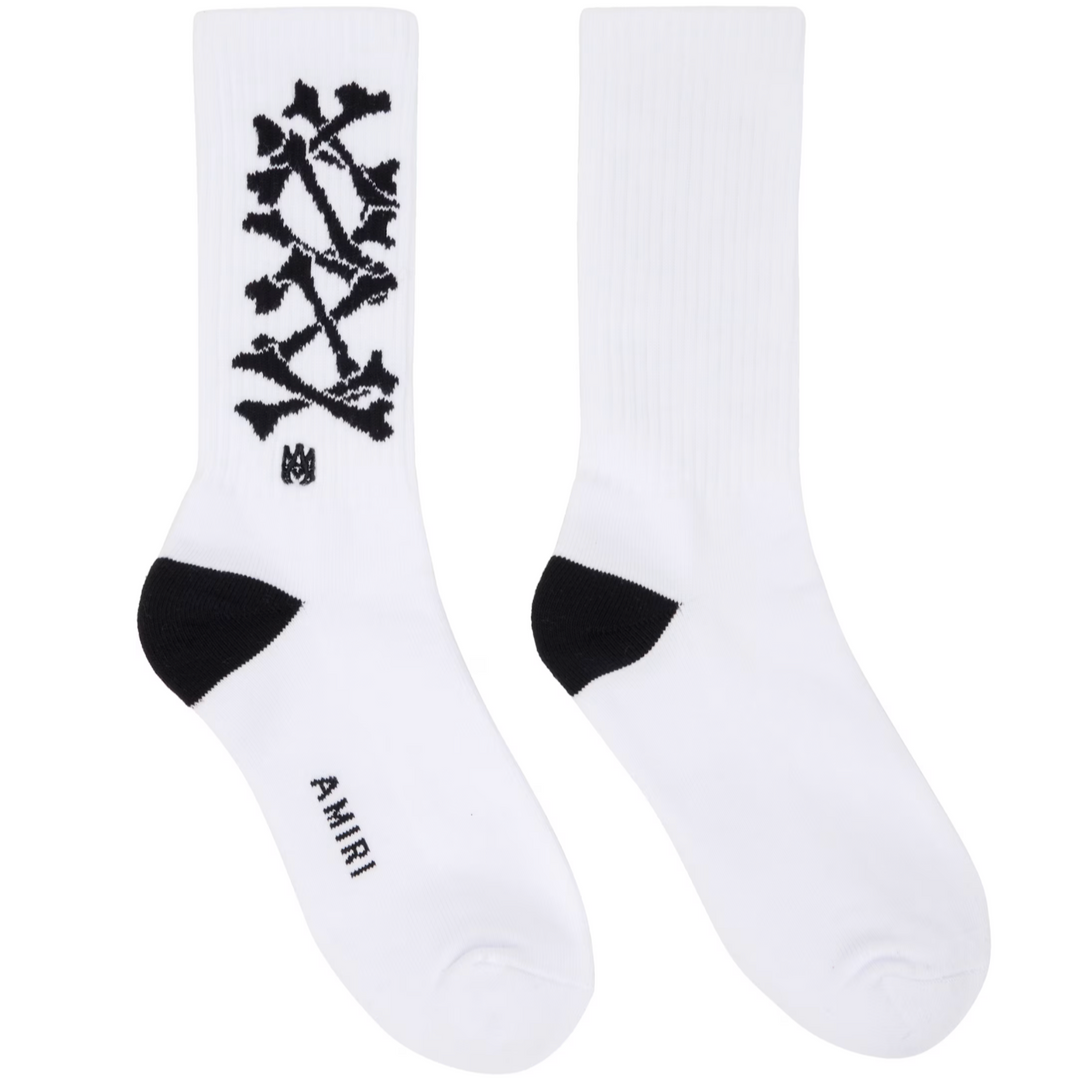 Amiri Bones Stacked Socks