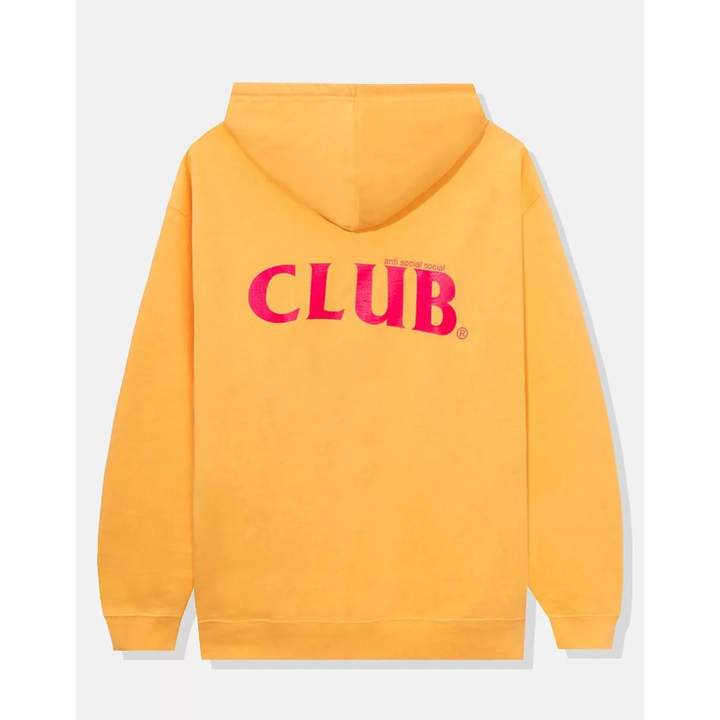Anti Social Social Club Oh That Club Hoodie Goldenrod