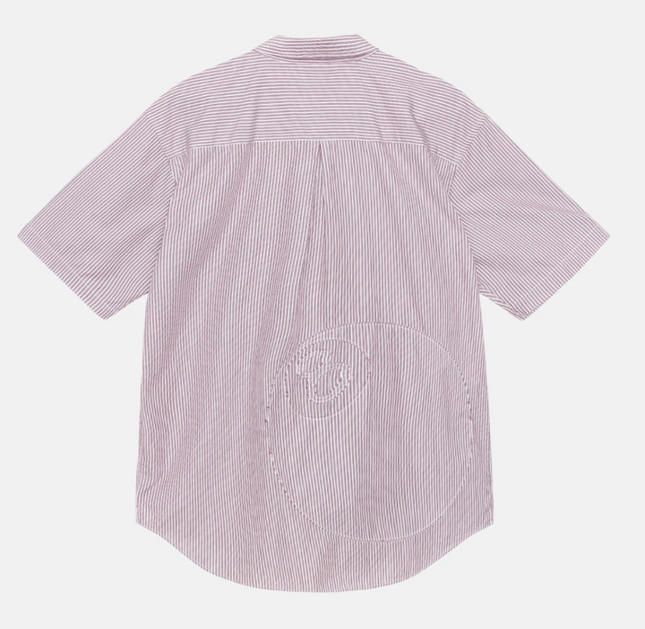 Stussy Boxy SS Shirt 8 Ball Stripe