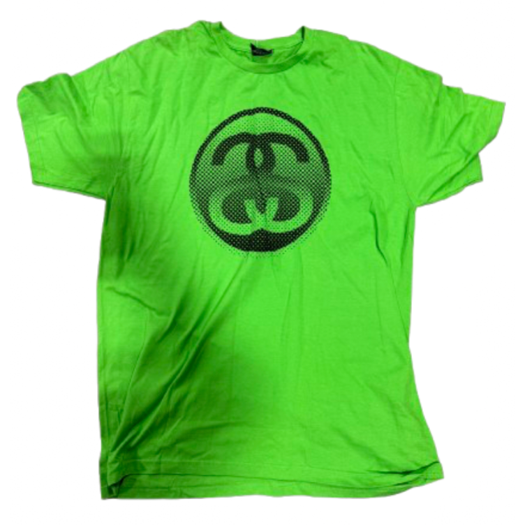 Stussy Green Logo Tee