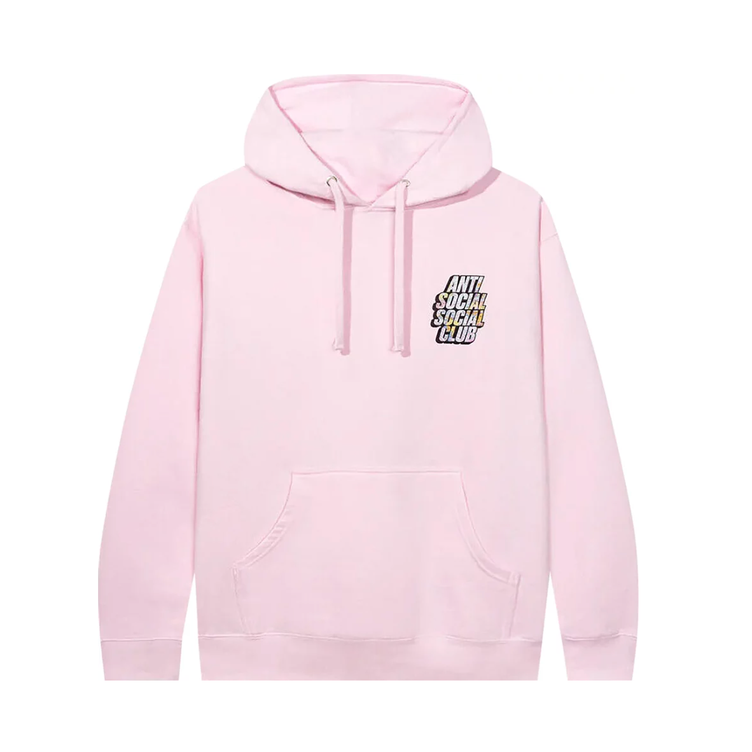 Anti Social Social Club Drop A Pin Hoodie 'Pink'