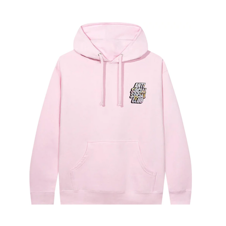 Anti Social Social Club Drop A Pin Hoodie 'Pink'