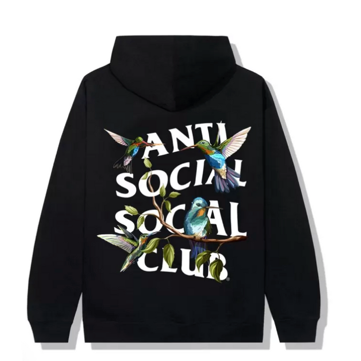 Anti Social Social Club 'Hummingbird' Hoodie 'Black'