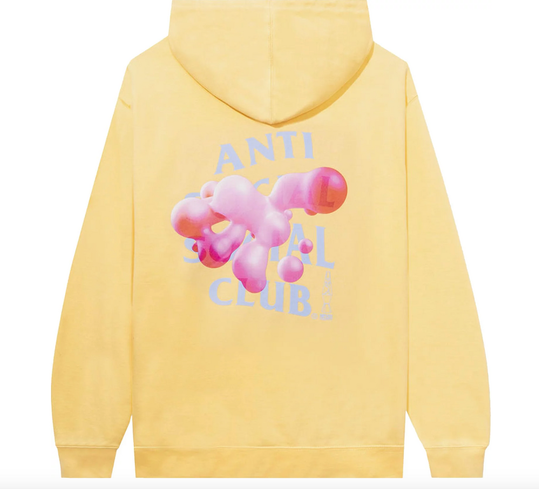 Anti Social Social Club Don't Touch Hoodie "Cream"