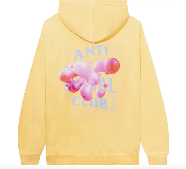 Anti Social Social Club Don't Touch Hoodie "Cream"