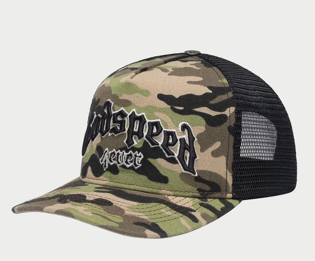 Godspeed Forever Trucker Hat (Camo)