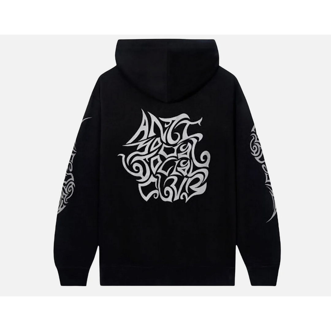 Anti Social Social Club I Get Into It Hoodie Mens Black