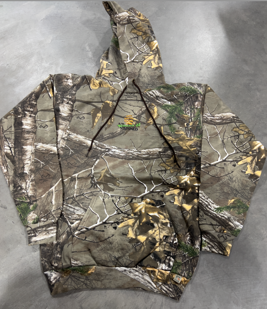 Anti Social Social Club Stunned Realtree Hoodie 2022