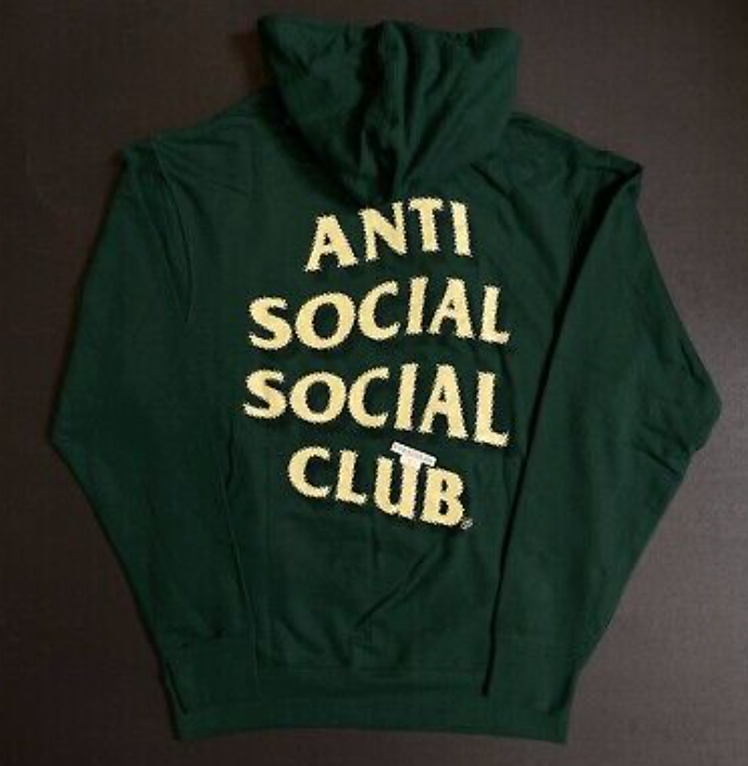 Anti Social Social Club Milwaukee Hoodie Green
