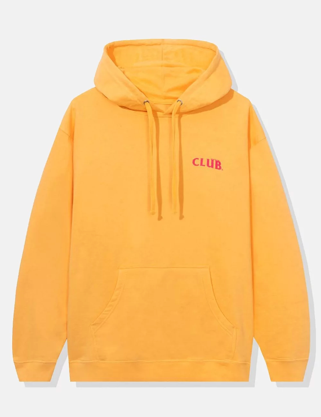 Anti Social Social Club Oh That Club Hoodie Goldenrod