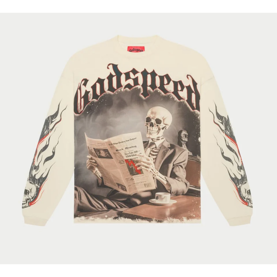 Godspeed Black Monday T-Shirt (Creme)