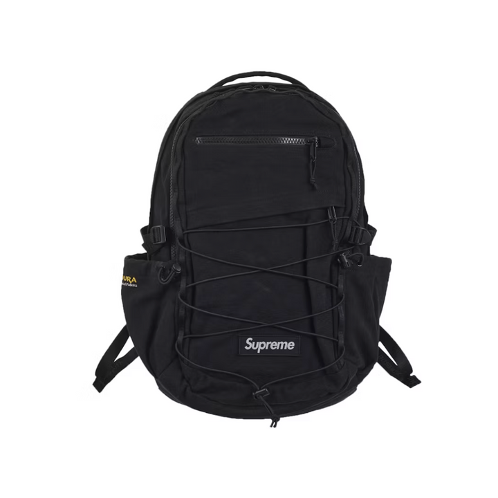 Supreme Logo Backpack (SS25) Black